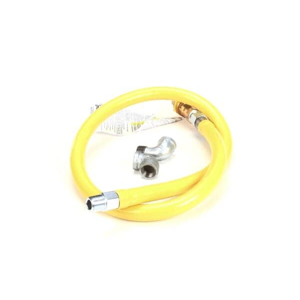 Gas Hose W/Quick Disconnect, 1/2 Npt, 48 Long